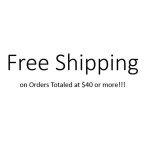 Bundle with $40 or more in items, Shipping is Free